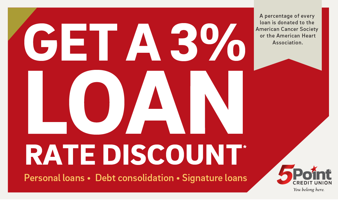 3% Loan Rate Discount